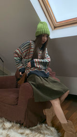 Nordic loose fit knit