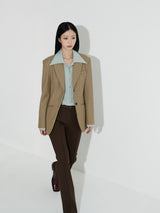 FORMAL WOOL JACKET - CHECK (6636694077558)