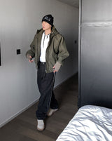 No.9799 hood warmer blouson JK (3color)