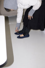 BALACLAVA knit zip up_gray