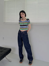 ノンフェードドウワイドパンツ/no.731 Non-Fade Dough Wide Pants