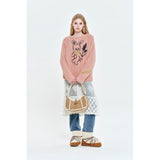 WITTY BUNNY NOMAD JACQUARD KNIT [PINK]