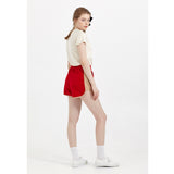COLOR BLOCK JERSEY SHORTS_RED (6580853801078)