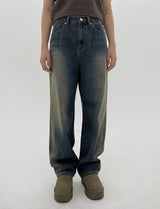 ヒーティングウォッシングデニムパンツ / No.3043 Heating washing denim pants (2color)