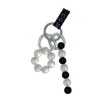[SET] black flower ring 08 (6694787219574)