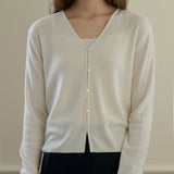 サリーニットセット‐カーディガン/Sally knit set - Cardigan