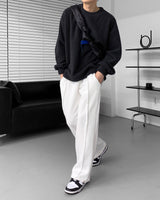UIウールソフトスウェットシャツ/UI Wool Soft Sweatshirt (4 colors)