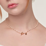 HEART TOGGLE PEARLS CHOKER (4625865703542)