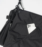 メッセンジャー / TE｜3-WAY MESSENGER BAG CHARCOAL BLACK