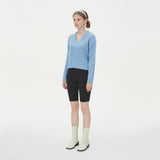 V NECK CABLE CROP KNIT_SKY BLUE (6612843331702)