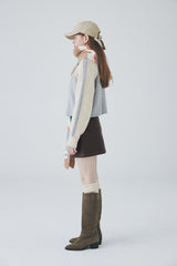 カラーストライプマフラー / Color Stripe Muffler [Mint]