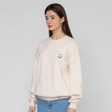 [UNISEX] SKYクラウドドローイングスマイルスウェットシャツ