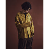 マランポケットチェックシャツ / MARANG POCKET CHECK SHIRT_MUSTARD