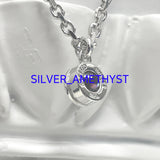 バレット バック ネックレス / Bullet Back Necklace_silver