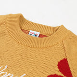 フラワーパターンジャガードニット / Flower pattern Jacquard Knit (4582471368822)