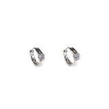クラシックハギーフープピアス (SILVER)