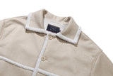 ミニマルムートンジャケット/MINIMAL MOUTON JACKET_OATMEAL