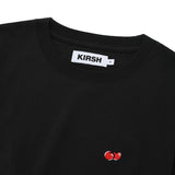 スモールチェリークロップ丈のTシャツ／SMALL CHERRY CROP T-SHIRT [BLACK]
