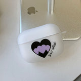 Purple - Love affair AirPods Case_matt