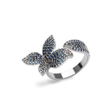 ブルーブロッサムリング/Blue Blossom Ring (silver)