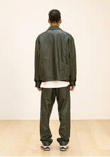 ラムスキンオーバーフィットボンバージャケット/LAMSKIN OVERFIT BOMBER JACKET