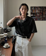 サマーレザーハーフシャツ / Summer Leather Half Shirt