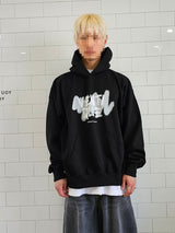 VENTIQUE Big Balloon Spray Hoodie 2color