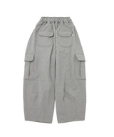 H-T CARGO BALLOON SWEAT PANTS (Gray) / カーゴバルーンスウェットパンツ