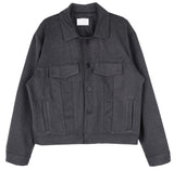No.9180 woolen set-up trucker JK (6633609035894)