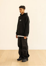 ワイドスリットスナップパンツ/WIDE SLIT SNAP PANTS