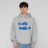 [UNISEX] oddsmile logo flower hoodie