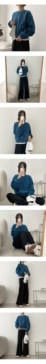 Niro Fleece Cropped Sweatshirt