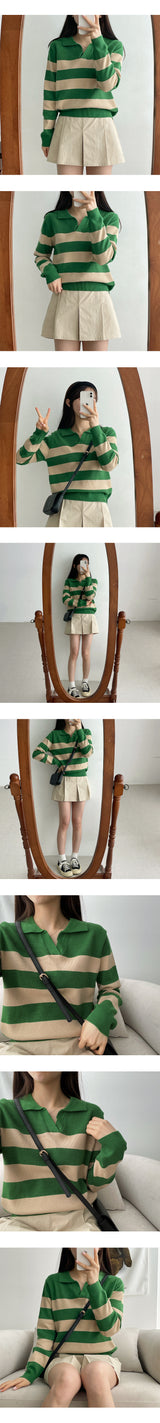 ショッチカラーワンプライスランニットウェア / Shoch Collar One Price Ran Knitwear