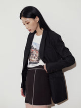 FORMAL WOOL JACKET - BLACK (6636695781494)