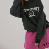 フリースナンバークロップパンツ/FLEECE NUMBER CROP PANTS, PINK