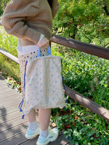 Istampa floral string backpack
