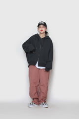 ジャンク2wayジップアップフーディ / junk two-way zip-up hoodie
