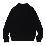 クレストハーフジップニット / CREST HALF ZIP KNIT