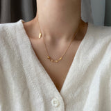 ボールシンプルハート2WAYハンドメイドネックレス / shii Ball Simple Heart Two Way Handmade Necklace