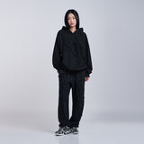 NEW SYMBOL APPLIQUE HOODIE (BLACK)