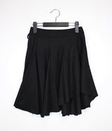 カットアンバランススカート/Cut unbalanced skirt (2color)