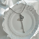 [Aespa Giselle Necklace] バタフライエルフクイーンチョーカーネックレス