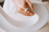 [MADE] Granma ring (bold/silver)
