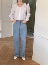 [SHOPPERMADE] オシャレデニムパンツ