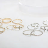 デイリークロスリングセット (11セット) / Daily Cross Ring Set (11 set) / 2 color