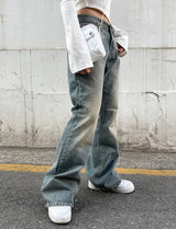 ウォッシングビンテージデニムブーツカットパンツ / Washing Vintage Denim Bootcut Pants
