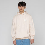 [UNISEX]スモールクラウドハートスマイルパーカー