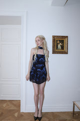 ROSE SKIRT[blue]