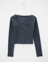 サラーアンボールドTシャツ/Sarah Unbald T-shirt (3color)
