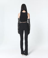 フックNアイタンクトップ/Hook N Eye Tank Top Black